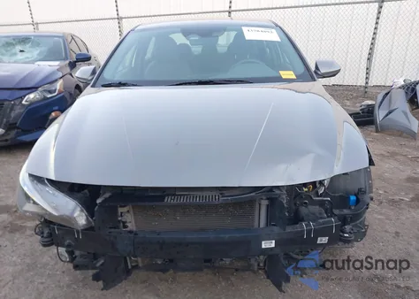 2022 Hyundai Elantra Hybrid Blue from USA, damaged, VIN KMHLM4AJ5NU031451